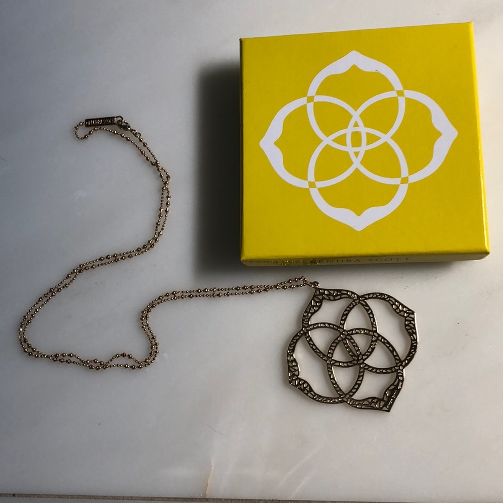 Kendra Scott Logo Necklace